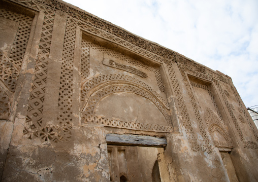 Farasani house with gypsum decoration and frescoes, Jazan Province, Farasan, Saudi Arabia