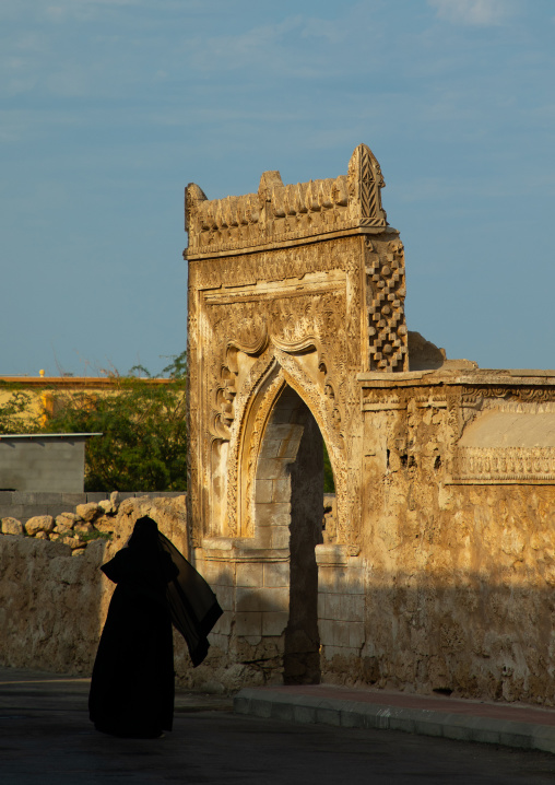 Gypsum decoration of the external walls of Al Rifai House, Jazan Province, Farasan, Saudi Arabia