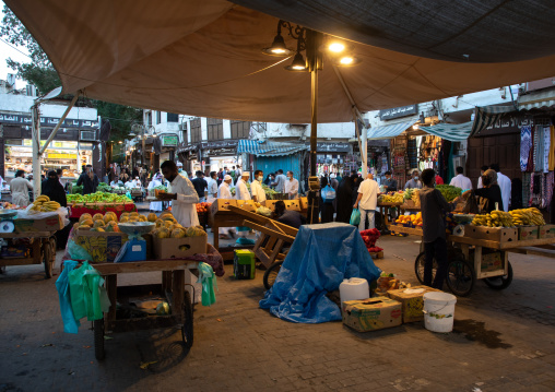 Fruits and vegetables maket in Al Balad, Mecca province, Jeddah, Saudi Arabia