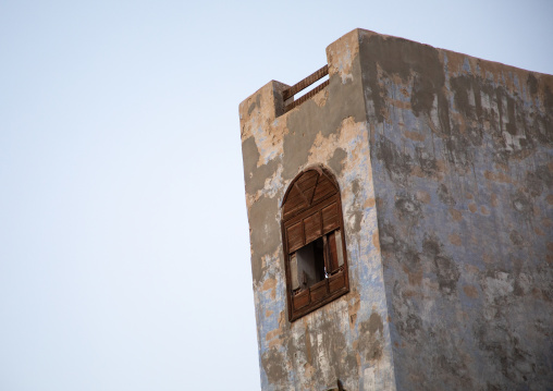 Old house in al-Balad quarter, Mecca province, Jeddah, Saudi Arabia