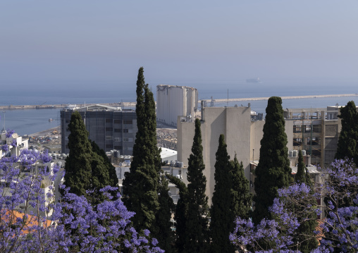 Grain silos at Beirut Port destroyed after a massive explosion, Beirut Governorate, Beirut, Lebanon