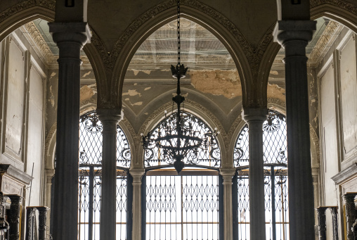 Sursock Palace destroyed by the port explosion, Beirut Governorate, Beirut, Lebanon