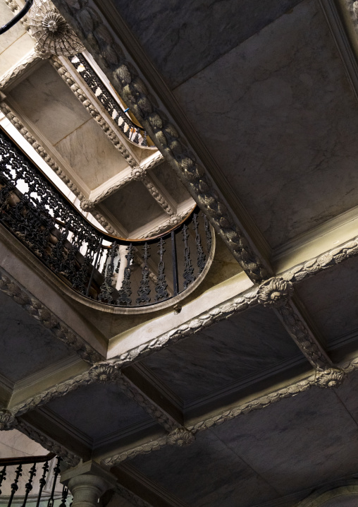 Old stairs in Sursock Palace, Beirut Governorate, Beirut, Lebanon