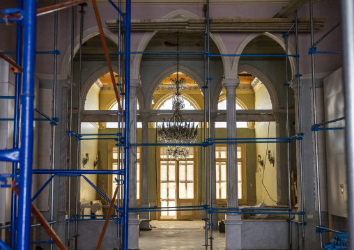 Sursock Palace destroyed by the port explosion, Beirut Governorate, Beirut, Lebanon