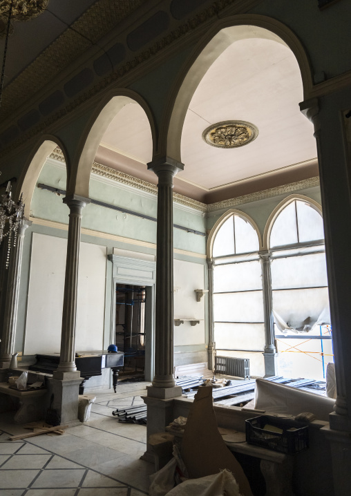 Triple arches window in Sursock Palace, Beirut Governorate, Beirut, Lebanon