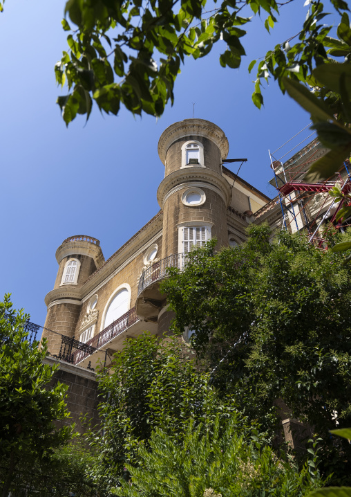 Sursock Palace destroyed by the port explosion, Beirut Governorate, Beirut, Lebanon