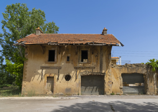 Abandoned train station, Mount Lebanon Governorate, Sawfar, Lebanon