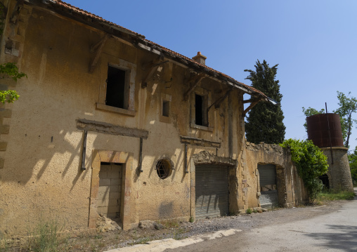 Abandoned train station, Mount Lebanon Governorate, Sawfar, Lebanon