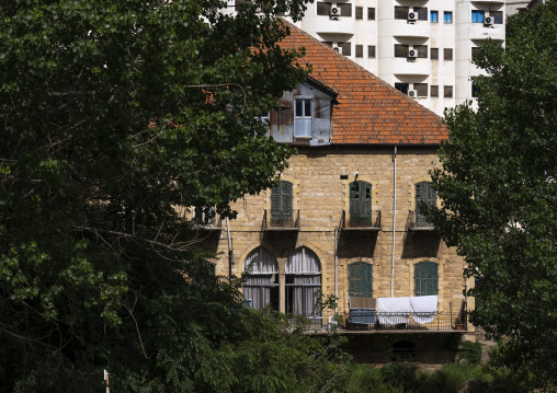 Old traditional lebanese houses, Beqaa Governorate, Zahle, Lebanon