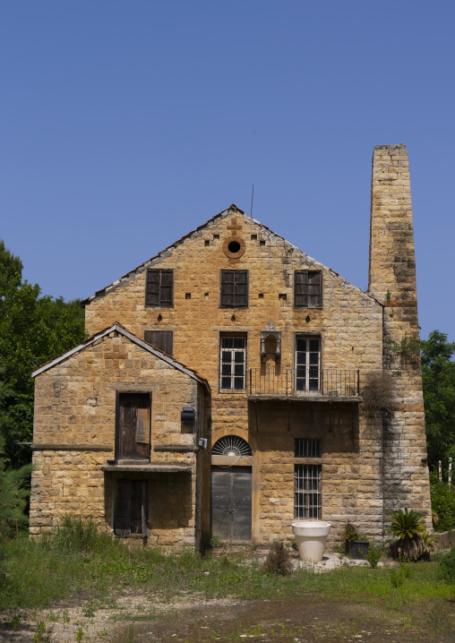 Old abandoned factory, Mount Lebanon Governorate, Ain Zhalta, Lebanon