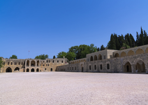 19th-century Beiteddine Palace courtyard, Mount Lebanon Governorate, Beit ed-Dine, Lebanon