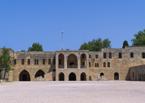 19th-century Beiteddine Palace courtyard, Mount Lebanon Governorate, Beit ed-Dine, Lebanon