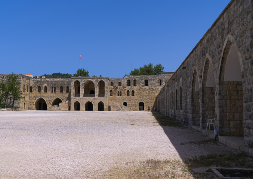 19th-century Beiteddine Palace courtyard, Mount Lebanon Governorate, Beit ed-Dine, Lebanon