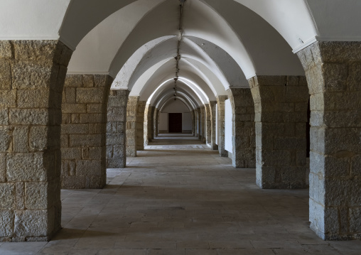 19th-century Beiteddine Palace arches, Mount Lebanon Governorate, Beit ed-Dine, Lebanon