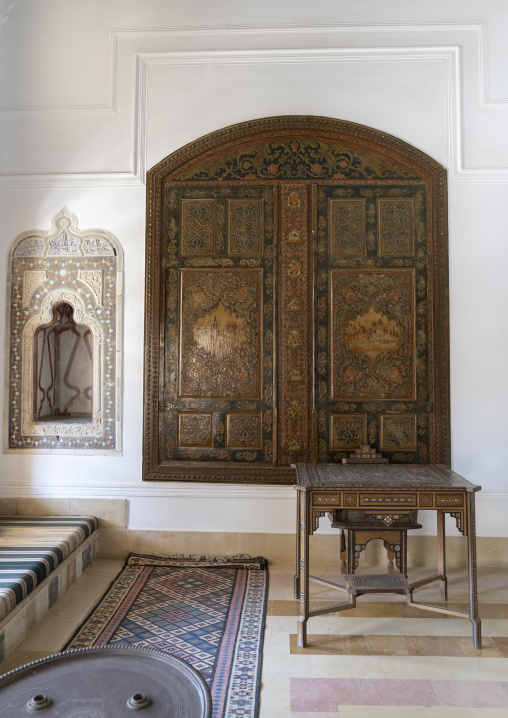 Beiteddine Palace president bedroom, Mount Lebanon Governorate, Beit ed-Dine, Lebanon