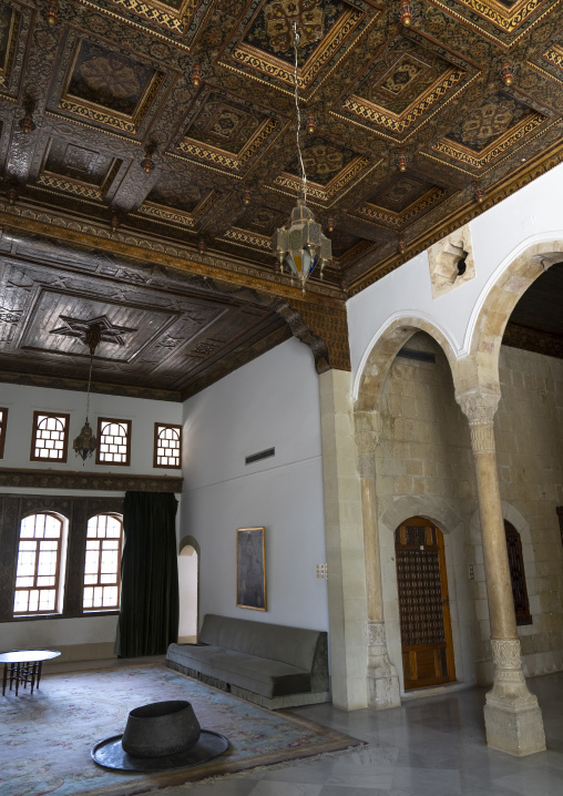 Beiteddine Palace president bedroom, Mount Lebanon Governorate, Beit ed-Dine, Lebanon