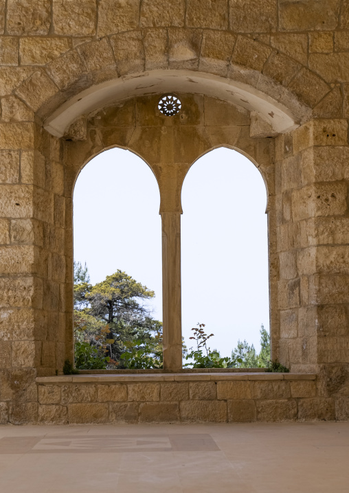 Windows in Beiteddine Palace, Mount Lebanon Governorate, Beit ed-Dine, Lebanon