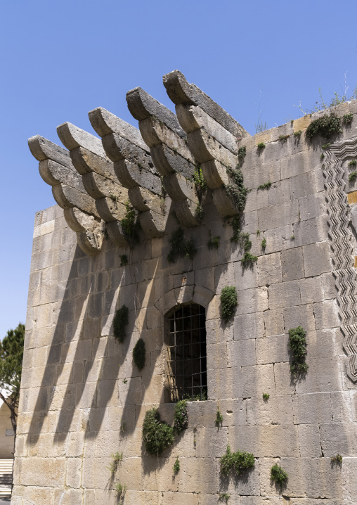 Ali Pacha Joumblatt abandonned palace, Mount Lebanon Governorate, Baadarane, Lebanon