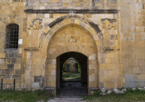 Ali Pacha Joumblatt abandonned palace, Mount Lebanon Governorate, Baadarane, Lebanon