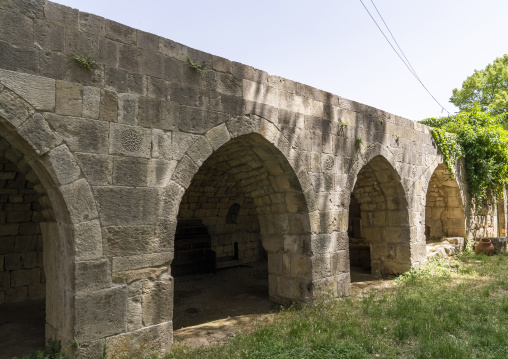 Ali Pacha Joumblatt abandonned palace, Mount Lebanon Governorate, Baadarane, Lebanon