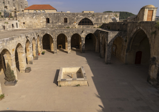 Institut français in a former Caravanserai, Mount Lebanon Governorate, Deir el Qamar, Lebanon