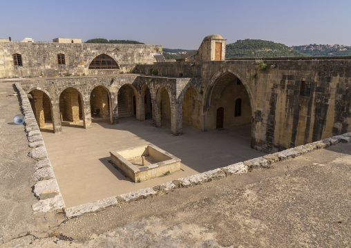 Institut français in a former Caravanserai, Mount Lebanon Governorate, Deir el Qamar, Lebanon