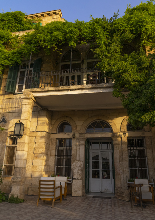 Palmyra hotel entrance, Baalbek-Hermel Governorate, Baalbeck, Lebanon