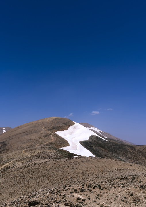 Snow in the mountain, North Governorate, Daher el Kadib, Lebanon