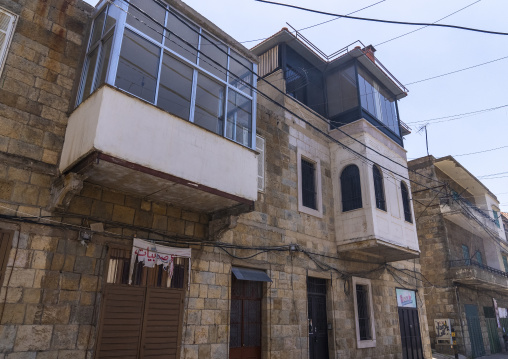 Old traditional lebanese houses, North Governorate, Hasroun, Lebanon