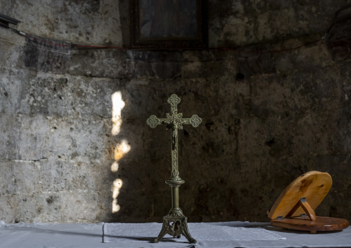 Mar Challita Saint-Arthème crusader church, Governorate of North Lebanon, Tannourine El Faouqa, Lebanon