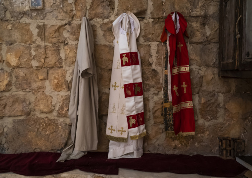 Albs in Mar Youssouf maronite monastery, North Lebanon Governorate, Hardine, Lebanon