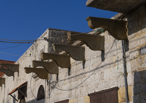 Old heritage house detail, Mount Lebanon, Douma, Lebanon