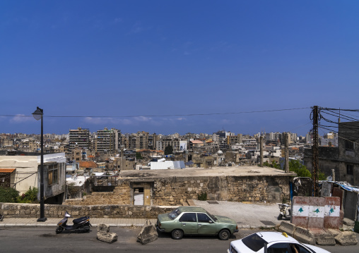 Cityscape seen from the citadel of Raymond de Saint Gilles, North Governorate, Tripoli, Lebanon