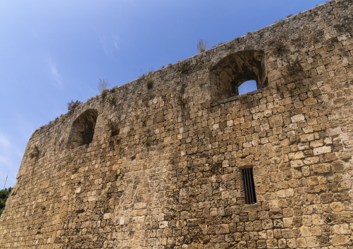 Citadel of Raymond de Saint Gilles in the town, North Governorate, Tripoli, Lebanon