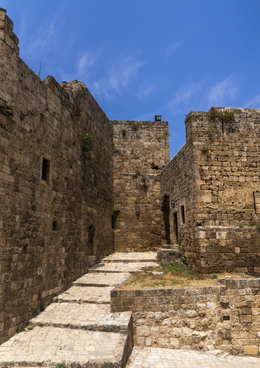 Citadel of Raymond de Saint Gilles in the town, North Governorate, Tripoli, Lebanon