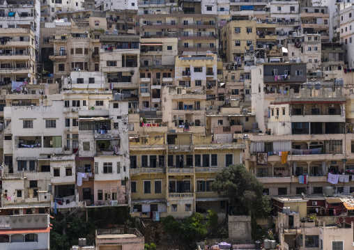 Cityscape seen from the citadel of Raymond de Saint Gilles, North Governorate, Tripoli, Lebanon