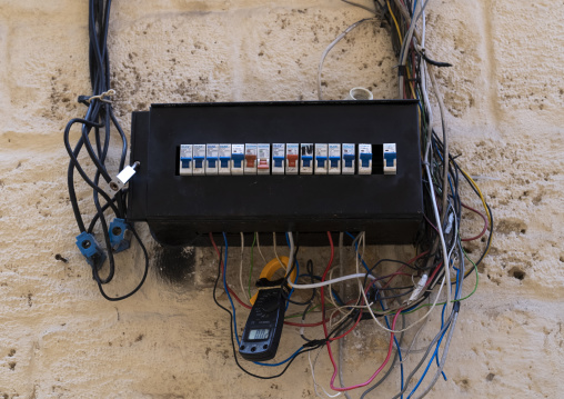 Electric equipment in the street, North Governorate, Tripoli, Lebanon