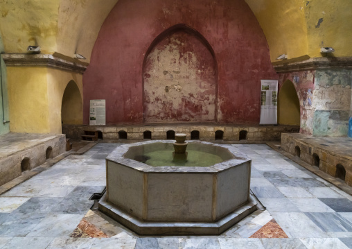 Fountain in Ezzeddine hamam, North Governorate, Tripoli, Lebanon