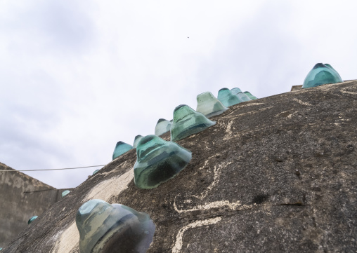 Ezzeddine hamam domed roof with glasses, North Governorate, Tripoli, Lebanon