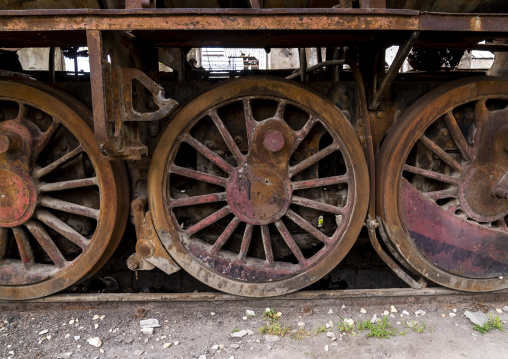 Old locomotive from Beirut–Damascus line, North Governorate, Tripoli, Lebanon