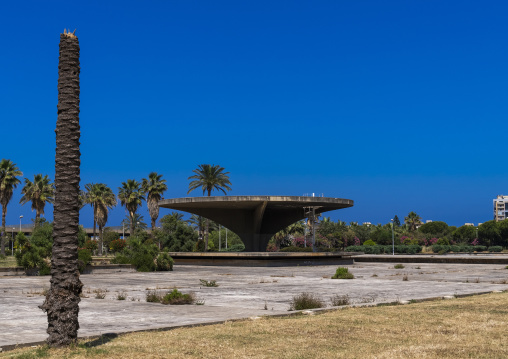 Helipad in Rashid Karami International Fair by Oscar Niemeyer, North Governorate, Tripoli, Lebanon