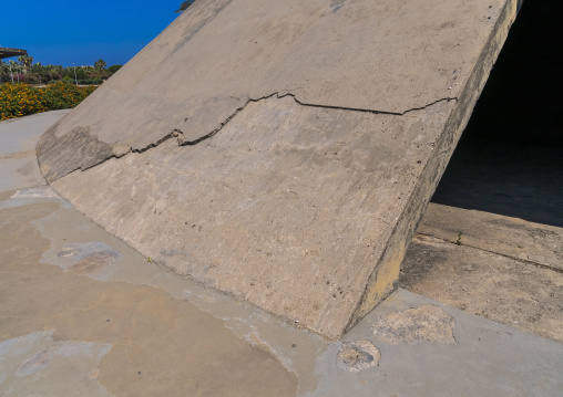 Oscar Niemeyer Experimental theater in Rashid Karami International Fair, North Governorate, Tripoli, Lebanon