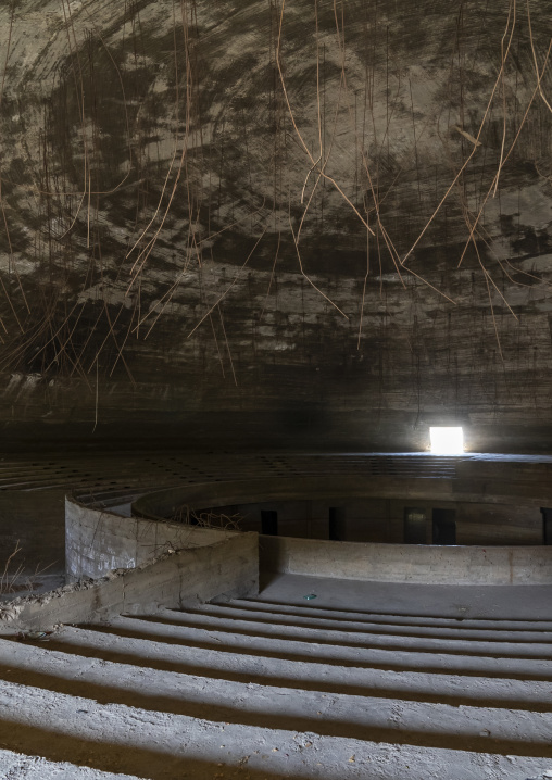 Oscar Niemeyer Experimental theater in Rashid Karami International Fair, North Governorate, Tripoli, Lebanon