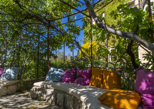 Beit Douma guest house garden, Mount Lebanon, Douma, Lebanon