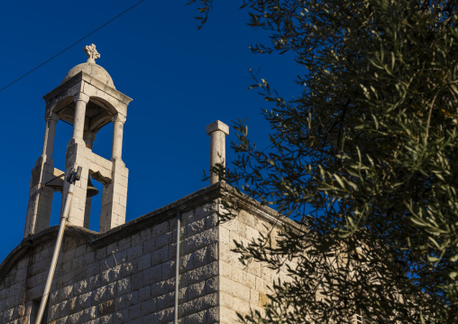 Bell tower of a church, Mount Lebanon, Douma, Lebanon