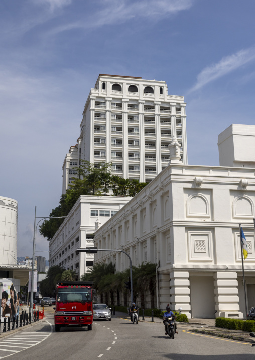 Eastern And Oriental Hotel new modern wing, Penang island, George Town, Malaysia