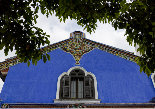 The Cheong Fatt Tze Chinese Mansion facade, Penang island, George Town, Malaysia