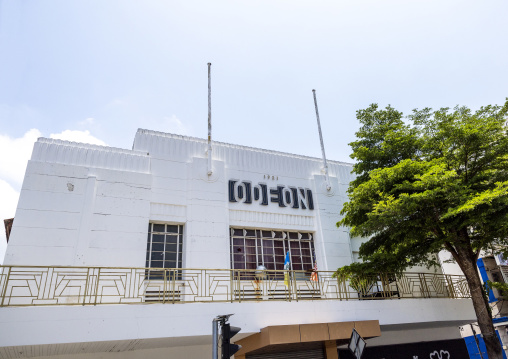 Odeon Heritage cinema in the Unesco World Heritage old town, Penang island, George Town, Malaysia