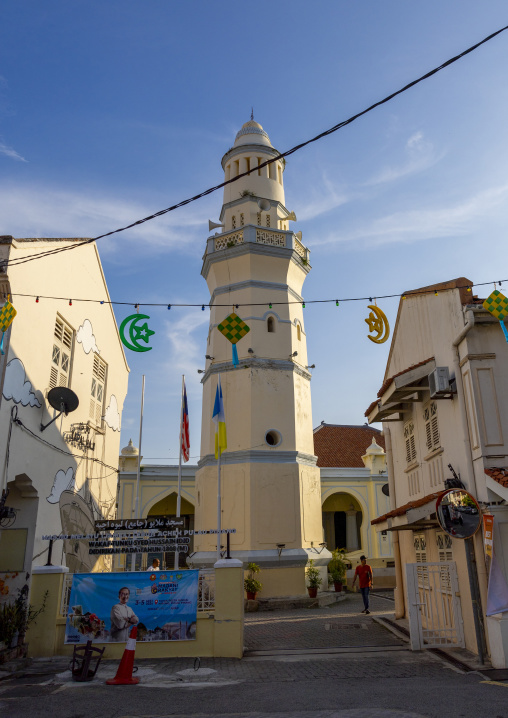 Lebuh Aceh Mosque, Penang island, George Town, Malaysia