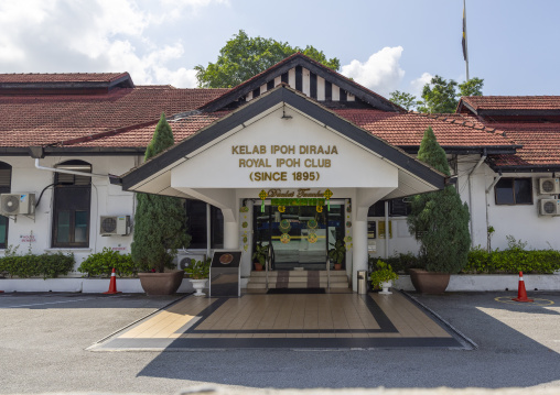 Royal Ipoh Club in the British colonial-era architecture, Perak, Ipoh, Malaysia